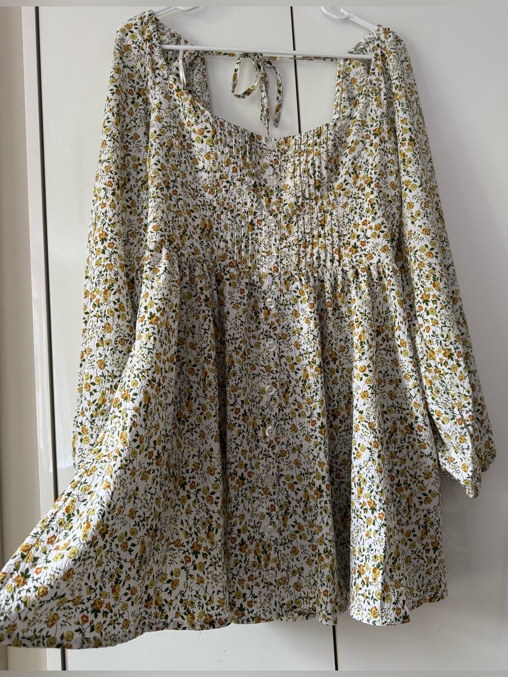 NWT Size M - Anthropologie Corset A-Line Floral Mini Dress (US$ 168) - Picture 8 of 16